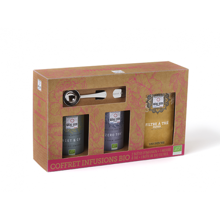 Boite d'infusions bio